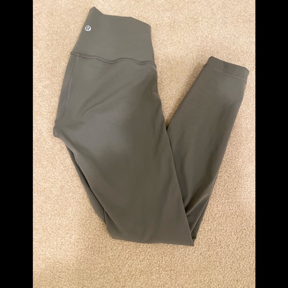 Lululemon Wunder Unders 25” Sage Gray - Picture 3 of 7